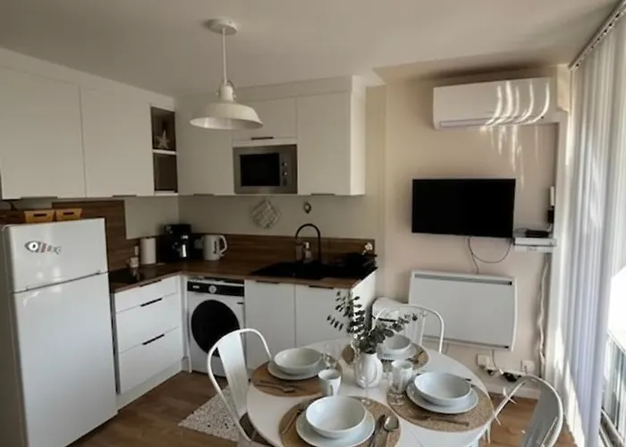 Superbe T2 Climatise Apartmán Gruissan